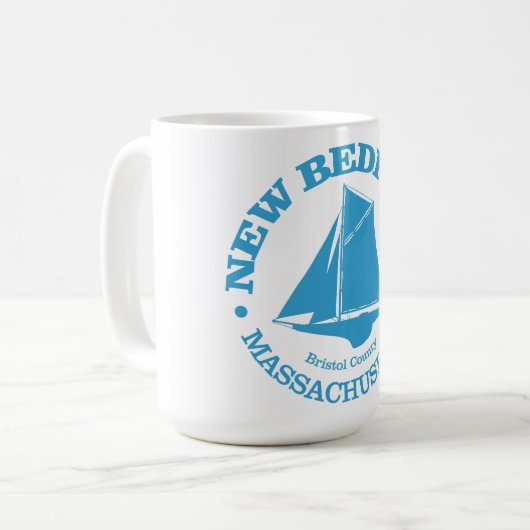 新しいベッドフォード(sloop) コーヒーマグカップ (正面左)