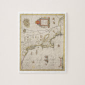 新しいベルギーおよびニューイングランドのパブの地図。 Amster ジグソーパズル (縦)