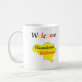 新しいベルギーのマグ コーヒーマグカップ (左)