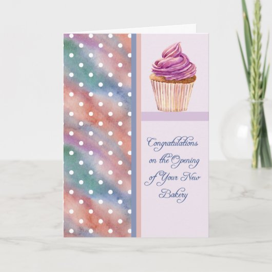 新しいベーカリー名刺の作成 カード (正面)