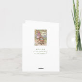 新しいペットの子猫おめでとう カード (裏面)