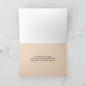 新しいペットの祝いカード カード (内部)