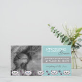 新しいペットの養子縁組のお知らせ 案内状 (スタンド正面)