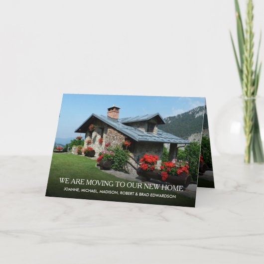 新しいホモダンーム写真に移動 案内状 (正面)