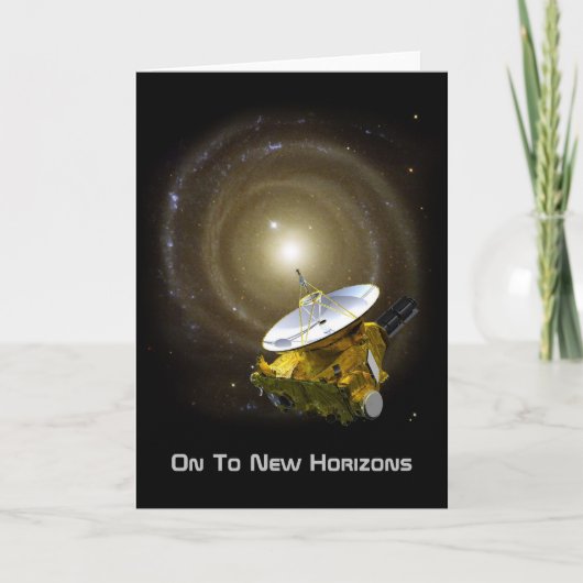 新しいホライゾン星間宇宙船に乗る カード (正面)