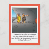 新しいホームおもしろいアナウンスはがき 案内ポストカード (正面)