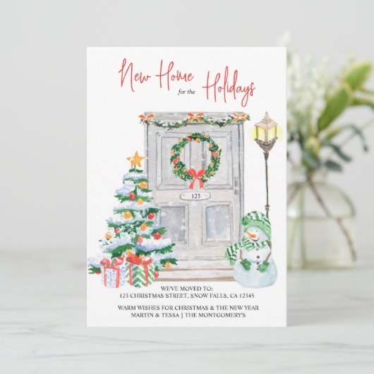 新しいホームで休日のドア番号移動 案内状 (スタンド正面)