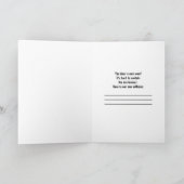 新しいホームとアドレスが玄関を閉じる カード (内部)