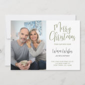 新しいホームと松の木ドードル垂直方向の写真 シーズンカード (正面)