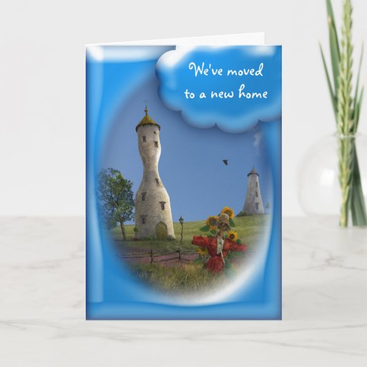 新しいホームに移動 – カード (正面)