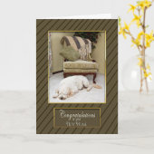 新しいホームに関するお祝い – WARM AND FUZZY カード (黄色い花)