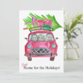 新しいホームのカスタマイズ可能なフォトカード 招待状 (スタンド正面)