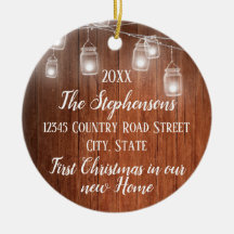 新しいホームのバック初めてのクリスマスの写真