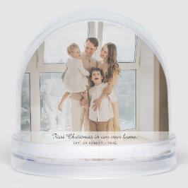 新しいホームの初めてのクリスマス両面写真