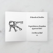 新しいホームへようこそ カード (内部)