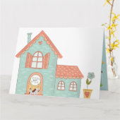 新しいホームへようこそ カード (黄色い花)