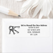 新しいホームアップデート住所 シール (インサイチュ)