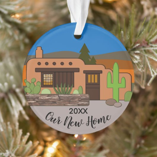 新しいホームアドビパーソナライズされたー オーナメント (ツリー)