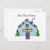 新しいホームアドレスカード 案内ポストカード (正面/裏面)