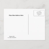 新しいホームアドレスカード 案内ポストカード (裏面)