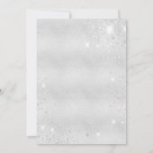 新しいホームアドレスシルバーフローラバラ金ゴールドグリッター 案内状 (裏面)