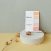 新しいホームアドレスバラピンク桃のお知らせ 案内状