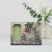 新しいホームアドレス引っ越しましたはがき 案内ポストカード (スタンド正面)