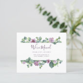 新しいホームアドレス引っ越しました通知カード (スタンド正面)