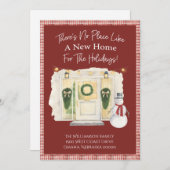 新しいホームアドレス移動ホリデーのお知らせ 案内状 (正面/裏面)