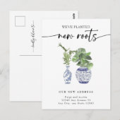 新しいホームアドレス ポストカード (正面/裏面)