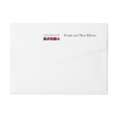 新しいホームウィンターコラージュから ラップアラウンドラベル (裏面)