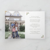 新しいホームウォーターカラーホリー2フォトアドレスの変更 シーズンカード (内部)