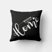 新しいホームエステート実在オープンハウスへようこそ クッション (裏面)