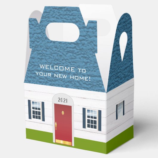 新しいホームエステート実在ロゴ・クライアント・ギフトへようこそ フェイバーボックス (オープン)