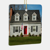 新しいホームエレガントカスタムアドレス写真 セラミックオーナメント (右)