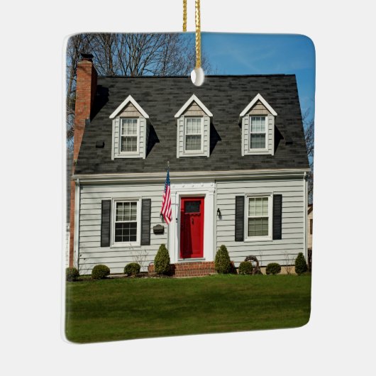 新しいホームエレガントカスタムアドレス写真 セラミックオーナメント (右)