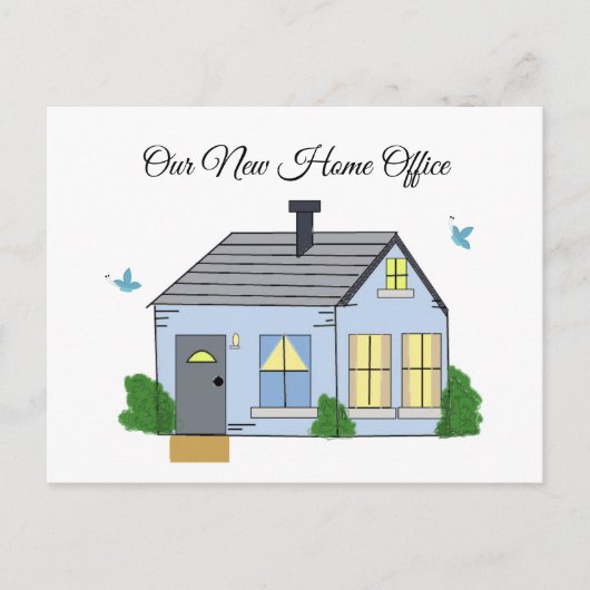新しいホームオフィス ポストカード (正面)