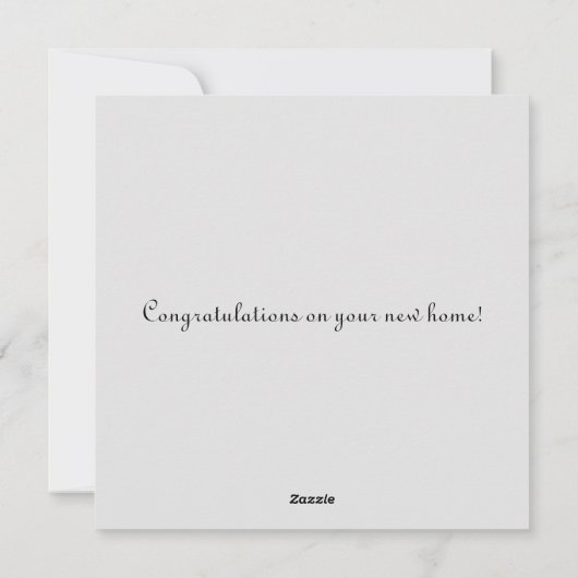 新しいホームカおもしろいード()ホームはハートの場所 シーズンカード (裏面)