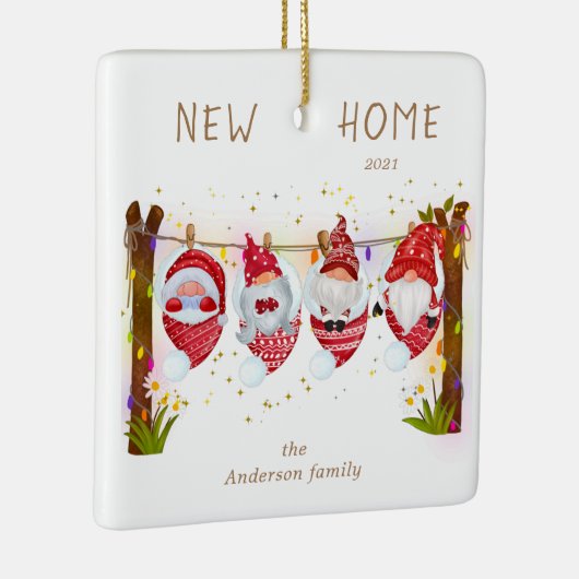 新しいホームカワイイ格言写真セラミックオーナメント セラミックオーナメント (右)