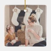 新しいホームカワイイ格言写真セラミックオーナメント セラミックオーナメント (裏面)