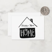 新しいホームカードのお気に入り ノートカード (正面/裏面インサイチュ)