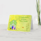 新しいホームカードのご利用おめでとうございます カード (正面)