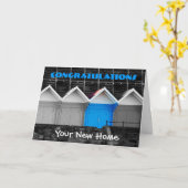 新しいホームカードをお使いいただき、おめでとうございます カード (黄色い花)