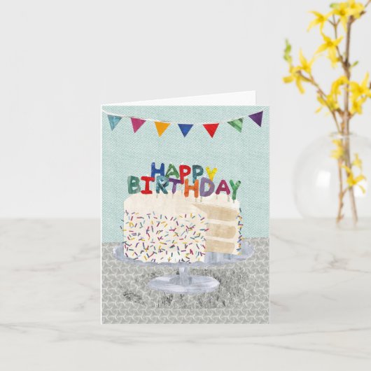 新しいホームカード カード (黄色い花)