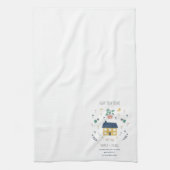 新しいホームキッチンタオル |引っ越し祝いパーティーギフト キッチンタオル (縦)