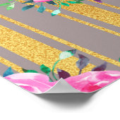 新しいホームギフトフローラアウトレットカバー ポスター (角)