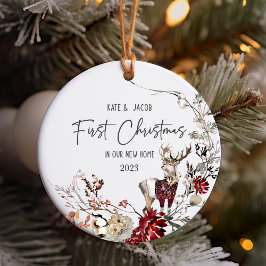 新しいホームクリスマスオーナメントの初めてのクリスマス セラミックオーナメント