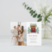 新しいホームクリスマスドア引越し写真 シーズンポストカード (スタンド正面)