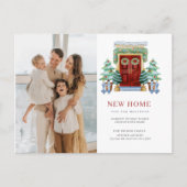 新しいホームクリスマスドア引越し写真 シーズンポストカード (正面)