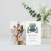 新しいホームクリスマスドア引越し写真 シーズンポストカード (スタンド正面)